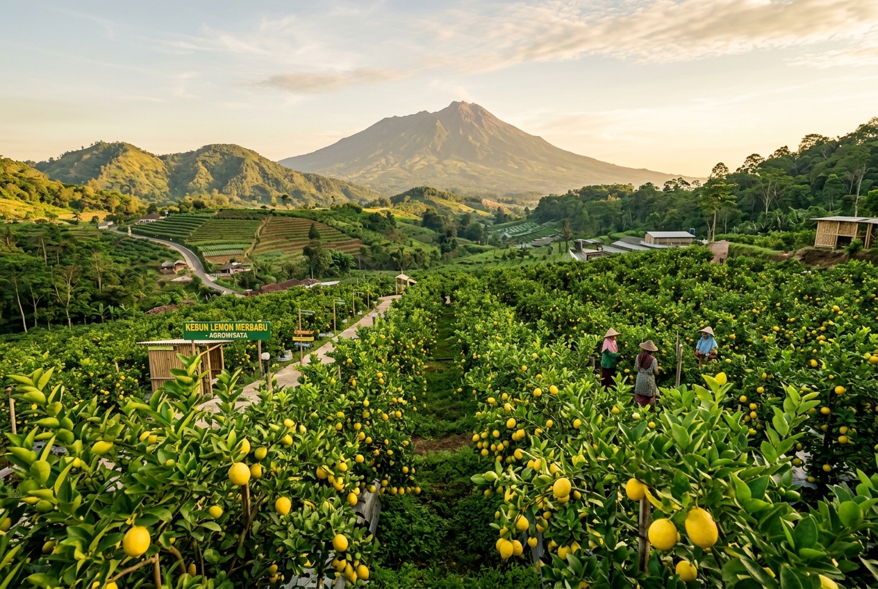 Kebun Lemon California Agrowisata Kuncen